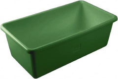 Remco - 149 Gal, 500 Lb Load Capacity Green Polyethylene Tote Container - Nesting, 46.8" Long x 26-1/2" Wide x 16.9" High - A1 Tooling