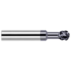 Harvey Tool - 1/8" Diam 270° Wrap Angle 0.107" LOC 4-Flute AlTiN Finish Undercut End Mill - Exact Industrial Supply