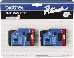 Brother - 1/2" Wide x 300" Long, Clear Tape Cassette - For Label Maker - A1 Tooling