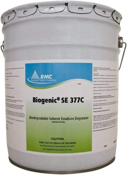 Rochester Midland Corporation - 5 Gal Bucket Cleaner/Degreaser - Liquid, d-Limonene Solvent, Alkaline, Water Base, Citrus - A1 Tooling