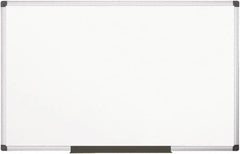 MasterVision - 48" High x 96" Wide Magnetic Dry Erase Board - Porcelain/Steel - A1 Tooling