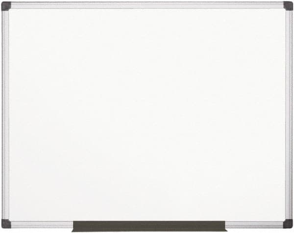 MasterVision - 48" High x 72" Wide Magnetic Dry Erase Board - Porcelain/Steel - A1 Tooling