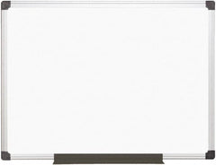 MasterVision - 36" High x 48" Wide Magnetic Dry Erase Board - Porcelain/Steel - A1 Tooling