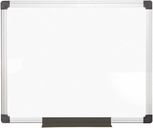 MasterVision - 24" High x 36" Wide Magnetic Dry Erase Board - Porcelain/Steel - A1 Tooling