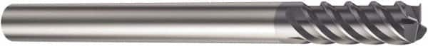 Sandvik Coromant - 16mm, 4 Flute, Single End, Solid Carbide, 2mm Corner Radius End Mill - 112mm OAL, Right Hand Flute, 16mm LOC, Right Hand Cut - A1 Tooling