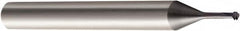 Sandvik Coromant - M2x0.4 Metric, 0.0591" Cutting Diam, Solid Carbide Helical Flute Thread Mill - Internal Thread, 0.6mm LOC, 57mm OAL, 6mm Shank Diam - A1 Tooling