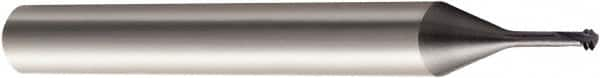 Sandvik Coromant - #1-64 UN, 0.0532" Cutting Diam, Solid Carbide Helical Flute Thread Mill - Internal Thread, 0.6mm LOC, 57mm OAL, 6mm Shank Diam - A1 Tooling