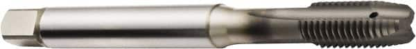 Sandvik Coromant - M4x0.70 Metric, 3 Flute, High Speed Steel Spiral Point Tap - Plug Chamfer, Right Hand Thread, 64.6mm OAL, 11.7mm Thread Length, 4.5mm Shank Diam, 6HX Class of Fit, Series CoroTap 200 - Exact Industrial Supply