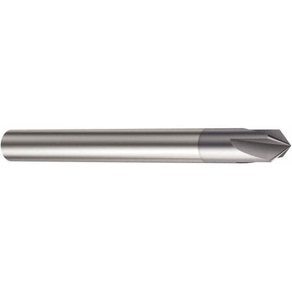 Sandvik Coromant - 0.059" Diam 4 Flute Single End Solid Carbide Chamfer Mill - A1 Tooling