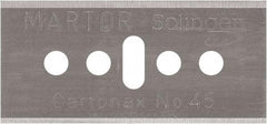 Martor USA - Carbon Steel, Replacement Blade - 1.53" Long - A1 Tooling