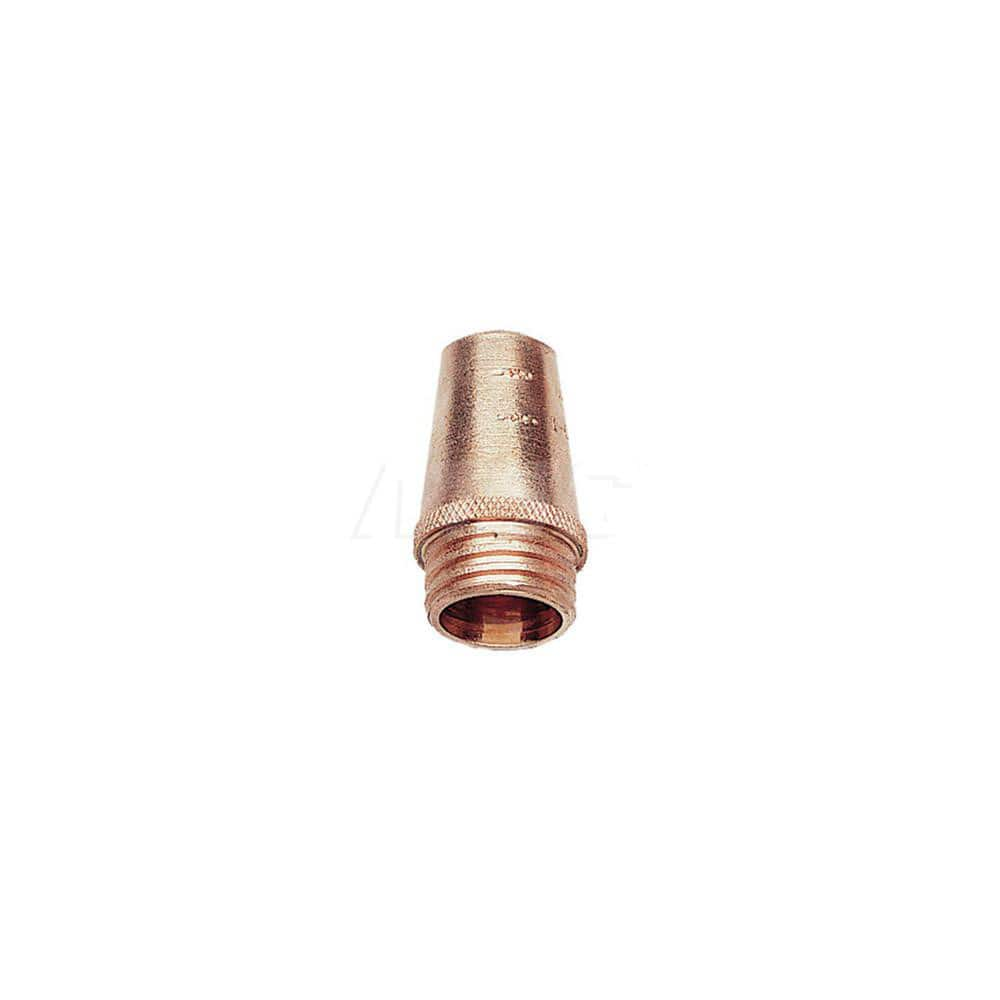 MIG Welder Gas Nozzle: 0.63″ Bore Dia Copper, Use with Magnum