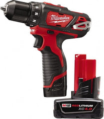 Milwaukee Tool - 12V 3/8" Pistol Grip Cordless Drill - A1 Tooling