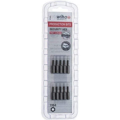 Wiha - 25mm Hex Screwdriver Bit - 1/4" Drive, 1" OAL - A1 Tooling