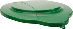 Vikan - 5 Gal Polypropylene Pail Lid - Green, For Use with Vikan 5 Gal Pail - A1 Tooling