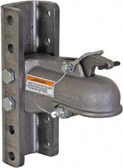 Buyers Products - 2-5/16" Ball Size Channel Hitch Coupler - 15,000 Lb Max Capacity, Plain Finish - A1 Tooling