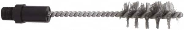 Value Collection - Blow Gun Steel Wire Brush - 1/4 NPT, 8-1/4" Long - A1 Tooling