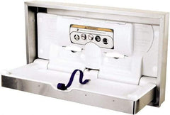 World Dryer - Polyethylene & Stainless Steel Baby Changing Station - 24-1/2" Long x 5-1/2" High x 41.3" Wide - A1 Tooling