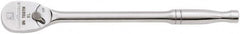 GearWrench - 1/4" Drive Pear Head Ratchet - Full Polish Chrome Finish, 6" OAL, 84 Gear Teeth, Full Polished Handle, Standard Head - A1 Tooling