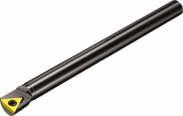 Sandvik Coromant - 0.3228" Min Bore Diam, 3-1/4" OAL, 1/4" Shank Diam, A..STFPR/L-R Indexable Boring Bar - Screw-On Holding Method - A1 Tooling