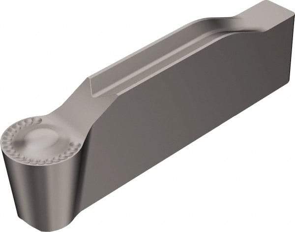 Sandvik Coromant - 0600N123 Grade H13A, 6mm Cutting Width Carbide Grooving Insert - 2.8mm Max Depth of Cut, Neutral, 3mm Corner Radius, Uncoated - A1 Tooling