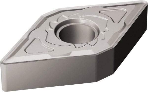 Sandvik Coromant - DNMG442 SM Grade H13A Carbide Turning Insert - Uncoated, 55° Diamond, 1/2" Inscr Circle, 1/4" Thick, 1/32" Corner Radius - A1 Tooling