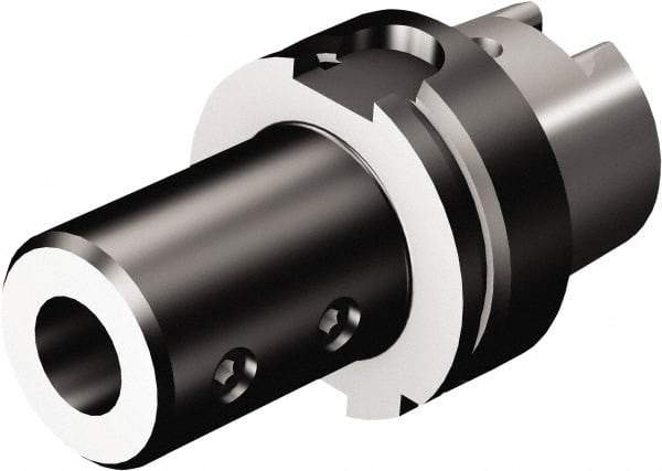 Sandvik Coromant - HSK80A Taper Face Mill Holder & Adapter - 80mm Pilot Diam, 69.05mm Arbor Length - Exact Industrial Supply