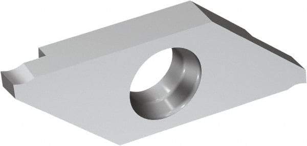 Sandvik Coromant - 3LMAGL MAG Grade H13A, 1.5mm Cutting Width Carbide Grooving Insert - 0.1457" Max Depth of Cut, Left Hand, Uncoated - A1 Tooling