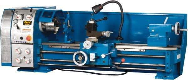 Enco - 13" Swing, 40" Between Centers, 220 Volt, Single Phase Bench Lathe - 5MT Taper, 1-1/2 hp, 65 to 1,810 RPM, 1-1/2" Bore Diam, 750mm Deep x 580mm High x 1,676mm Long - A1 Tooling