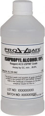 PRO-SAFE - 16 oz Isopropyl Alcohol Liquid - Comes in Bottle, 99% Isopropyl Alcohol - A1 Tooling