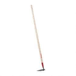 Razor-Back - 4-1/2" High x 7" Wide Square Steel Hoe - 54" Long Wood Straight Handle - A1 Tooling