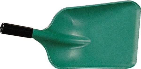 Remco - 18" High x 14" Wide Square Plastic Scoop - 40-1/2" Long Plastic D-Grip Handle - A1 Tooling