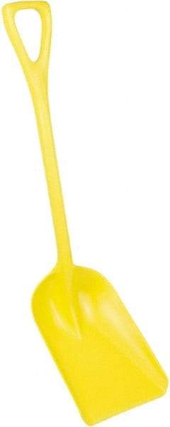 Remco - 14" High x 11" Wide Square Plastic Shovel - 38" Long Plastic D-Grip Handle - A1 Tooling