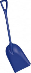 Remco - 17" High x 14" Wide Square Plastic Shovel - 42" Long Plastic D-Grip Handle - A1 Tooling