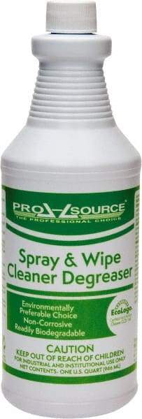 PRO-SOURCE - 32 oz Bottle Cleaner/Degreaser - Liquid, Butyl-Free, Fruit - A1 Tooling