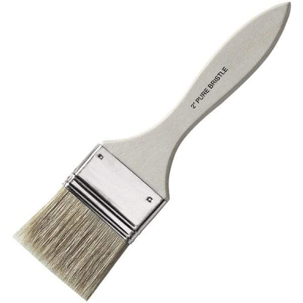 Value Collection - 2" Hog Chip Brush - 1-1/2" Bristle Length, Wood Handle - A1 Tooling