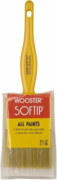 Wooster Brush - 2-1/2" Synthetic General Purpose Paint Brush - 2-7/16" Bristle Length, Plastic Handle - A1 Tooling