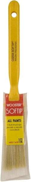 Wooster Brush - 1" Synthetic Sash Brush - 2-3/16" Bristle Length, Plastic Handle - A1 Tooling