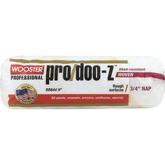 Wooster Brush - 3/4" Nap, 9" Wide Paint General Purpose Roller Cover - Smooth Texture, Fabric - A1 Tooling