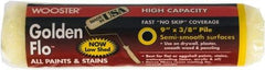 Wooster Brush - 3/8" Nap, 9" Wide Paint General Purpose Roller Cover - Medium Texture, Fabric - A1 Tooling