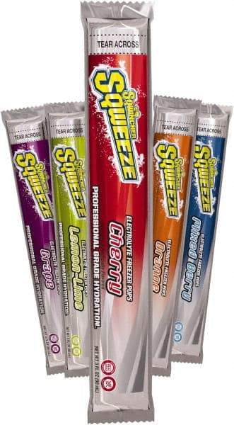 Sqwincher - 3 oz Pack Assorted Flavors Freeze Pop - Liquid Concentrate, Yields 3 oz - A1 Tooling