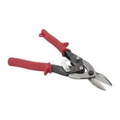 Paramount - 1-1/4" Length of Cut, Left Pattern Aviation Snip - 9-3/4" OAL, Steel Handle, 4047 Molybenum Alloy Steel Blade, 18 AWG Steel Capacity - A1 Tooling