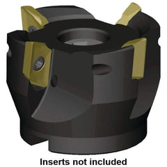 Kennametal - 3 Inserts, 2" Cutter Diam, 0.63" Max Depth of Cut, Indexable High-Feed Face Mill - 3/4" Arbor Hole Diam, 1.574" High, C5720VZ16-A2.00Z3R Toolholder, ZDET16M... Inserts, Series 5720VZ - A1 Tooling