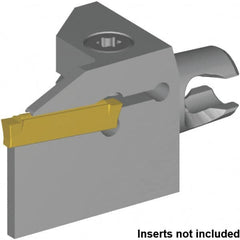 Kennametal - A4G0150M01U01B Insert, 30mm Head Length, 1.5mm Min Groove Width, Modular Grooving Blade Holder Head - Neutral Cut, System Size KM16, Series A4 - A1 Tooling