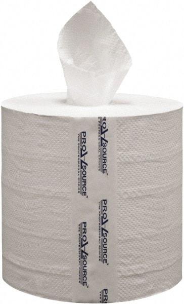 PRO-SOURCE - Center Pull Roll of 2 Ply White Paper Towels - 8-1/4" Wide, 660' Roll Length - A1 Tooling