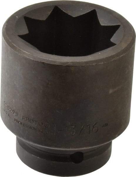 Proto - 1" Drive 1-13/16" Impact Socket - 4 Points, 3-1/2" OAL - A1 Tooling