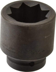 Proto - 1" Drive 1-13/16" Impact Socket - 4 Points, 3-1/2" OAL - A1 Tooling