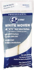 Premier Paint Roller - 1/2" Nap, 4" Wide Paint Mini Roller Covers - Semi-Rough Texture, Woven - A1 Tooling