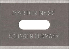 Martor USA - Steel Safety Blade - 1" Blade Length, 0.016" Blade Thickness - A1 Tooling