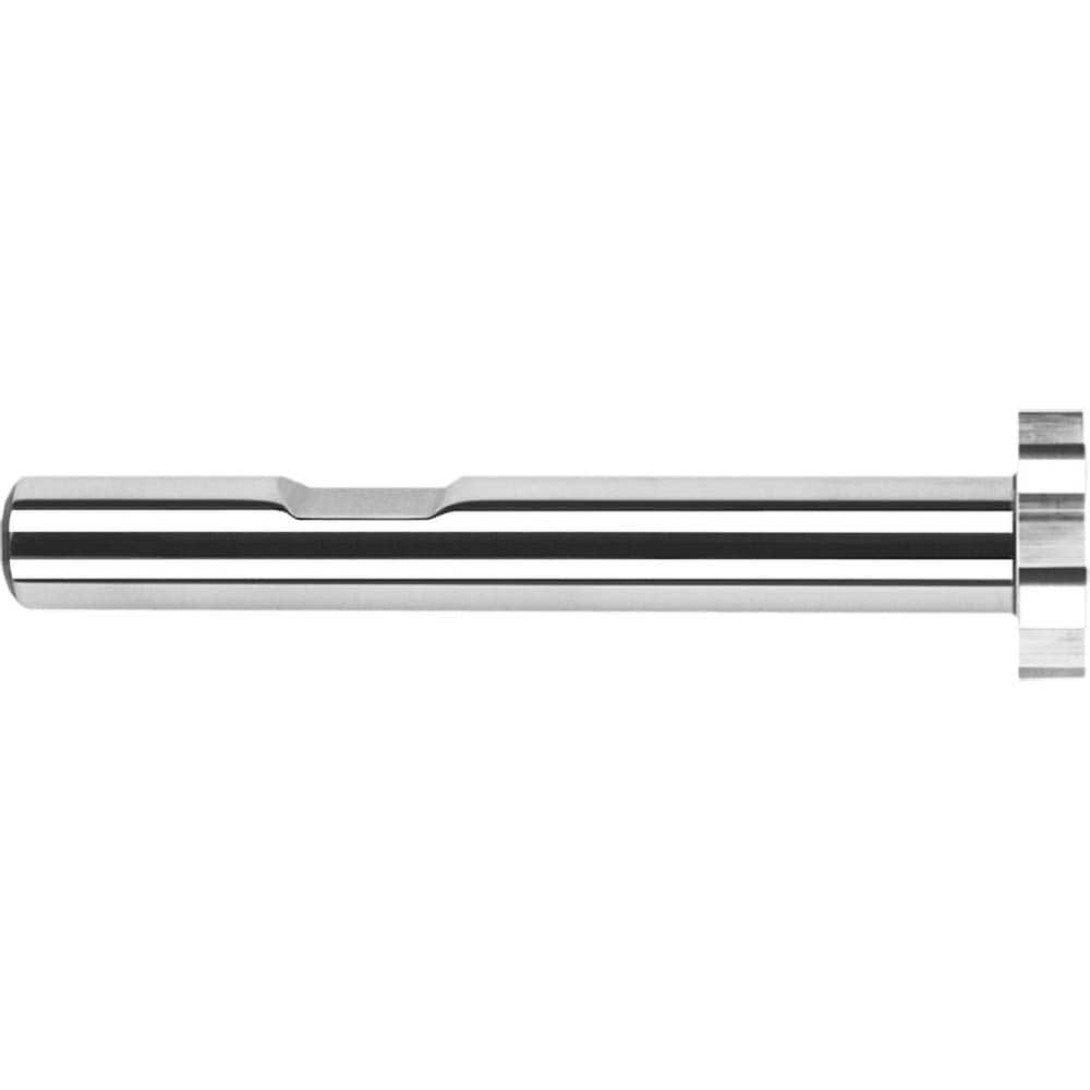 Harvey Tool - 3/4" Cut Diam, 1/16" Cut Width, 1/4" Shank, Straight-Tooth Woodruff Keyseat Cutter - Exact Industrial Supply