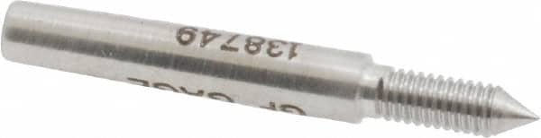 GF Gage - #3-56, Class 2B, Single End Plug Thread No Go Gage - Hardened Tool Steel, Size 000 Handle Not Included - A1 Tooling